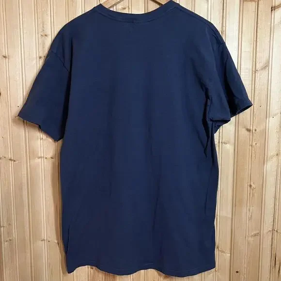 Duck Co Florida Photobomb T Shirt Funny Graphic Print Alligator Tee Navy Sz L - Picture 5 of 5